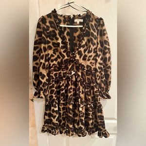 Brand new never worn leopard dress